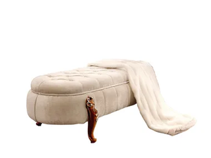 PRESTIGE PLUS - Upholstered fabric bench _ Barnini Oseo